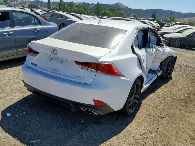 JTHBA1D27H5038829 - 2017 LEXUS IS 200T WHITE photo 4