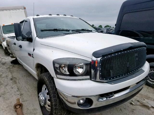 3D7MX48A58G154895 - 2008 DODGE RAM 3500 S WHITE photo 1