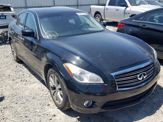 JN1BY1AP2CM332413 - 2012 INFINITI M37 BLACK photo 1