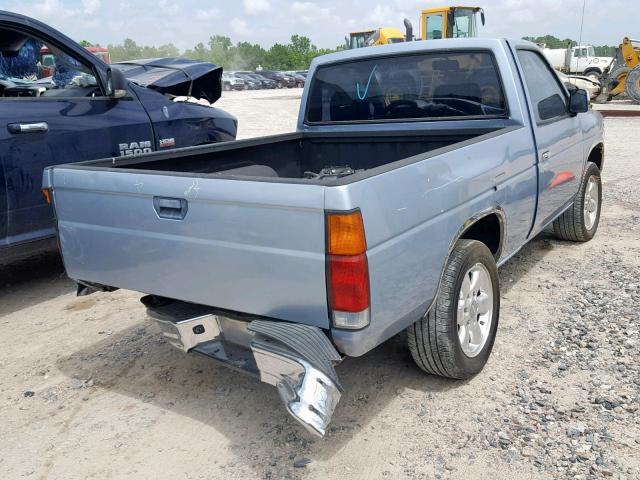 1N6SD11S9NC342956 - 1992 NISSAN TRUCK SHOR BLUE photo 4