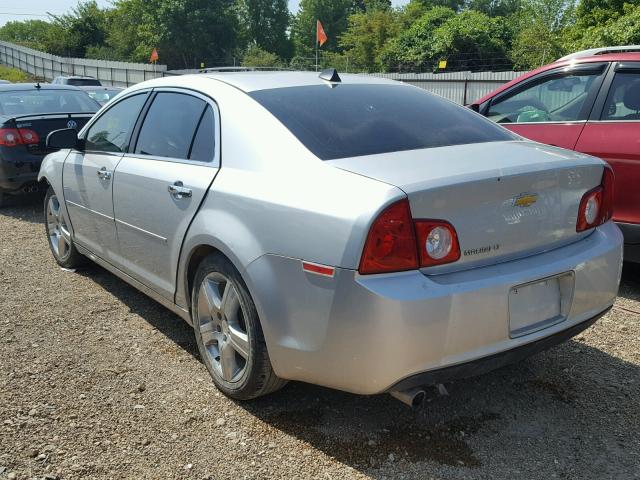 1G1ZC5E09CF186376 - 2012 CHEVROLET MALIBU 1LT 银色 照片 3