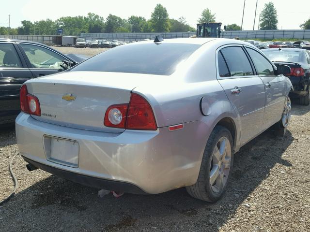 1G1ZC5E09CF186376 - 2012 CHEVROLET MALIBU 1LT 银色 照片 4