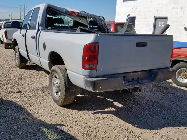 3D7KU28D44G256522 - 2004 DODGE RAM 2500 S WHITE photo 3