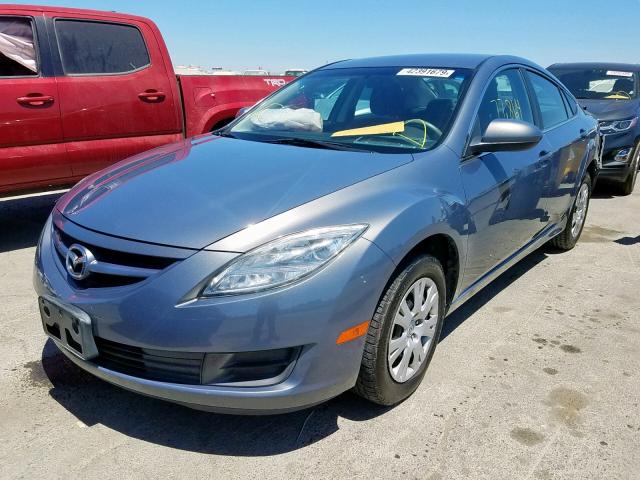 1YVHZ8BH0A5M21483 - 2010 MAZDA 6 I BLUE photo 2