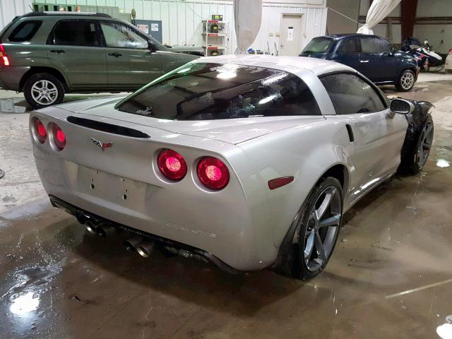 1G1YY25E765110270 - 2006 CHEVROLET CORVETTE Z SILVER photo 4