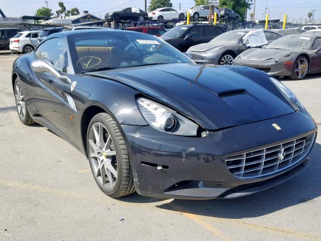 ZFF65LJA2C0182889 - 2012 FERRARI CALIFORNIA BLACK photo 1