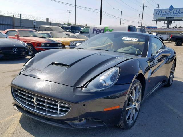 ZFF65LJA2C0182889 - 2012 FERRARI CALIFORNIA BLACK photo 2