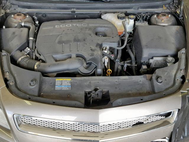 1G1ZE5EB4AF204923 - 2010 CHEVROLET MALIBU LTZ ნაცრისფერი ფოტო 7