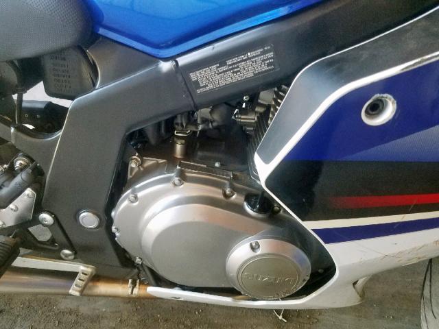 VTTGM51AX92102119 - 2009 SUZUKI GS500 BLUE photo 7