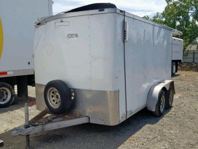 1WF200E22B4075961 - 2011 WLCR TRAILER WHITE photo 2