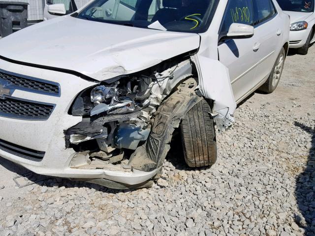 1G11C5SA2DF144580 - 2013 CHEVROLET MALIBU 1LT თეთრი ფოტო 9