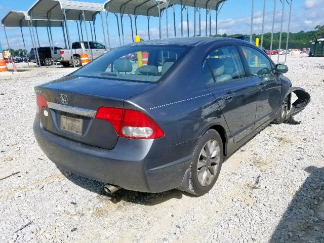 2HGFA16979H502551 - 2009 HONDA CIVIC EXL 灰色 照片 4