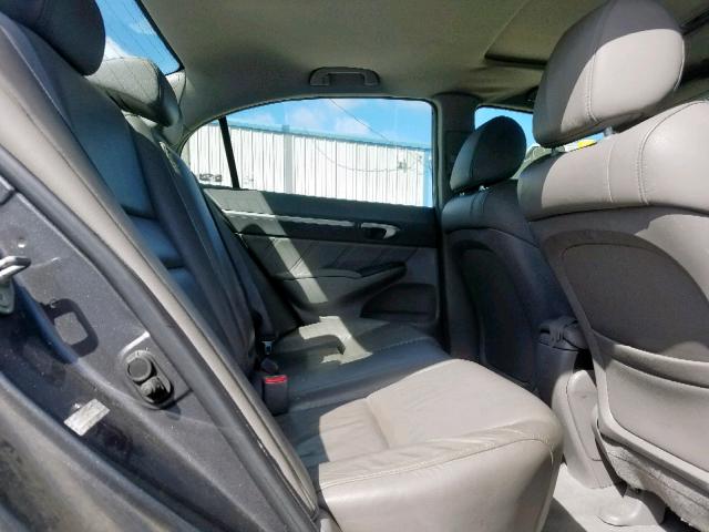 2HGFA16979H502551 - 2009 HONDA CIVIC EXL 灰色 照片 6