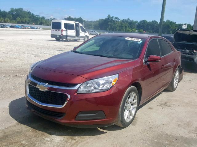 1G11C5SAXGF125005 - 2016 CHEVROLET MALIBU LIM 勃艮第红 照片 2