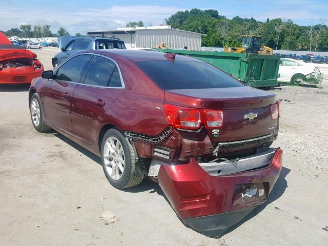 1G11C5SAXGF125005 - 2016 CHEVROLET MALIBU LIM 勃艮第红 照片 3