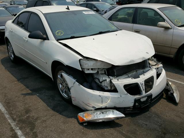 1G2ZH57N984124291 - 2008 PONTIAC G6 GT WHITE photo 1