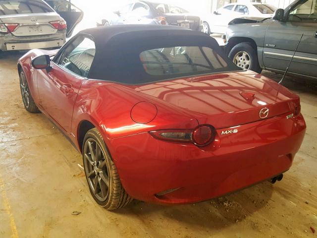 JM1NDAD70G0118678 - 2016 MAZDA MX-5 MIATA RED photo 3