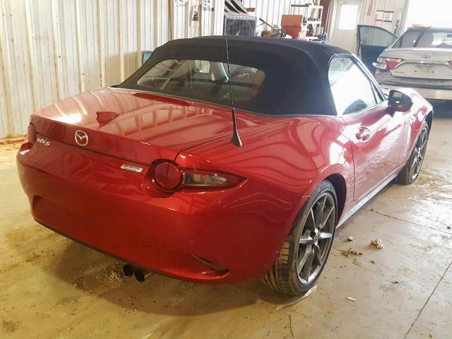 JM1NDAD70G0118678 - 2016 MAZDA MX-5 MIATA RED photo 4