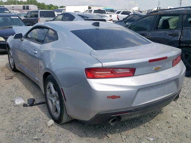 1G1FB1RX3J0125059 - 2018 CHEVROLET CAMARO LT SILVER photo 3