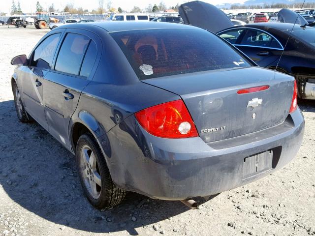 1G1AT58H997295504 - 2009 CHEVROLET COBALT LT CHARCOAL photo 3