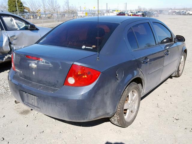 1G1AT58H997295504 - 2009 CHEVROLET COBALT LT CHARCOAL photo 4