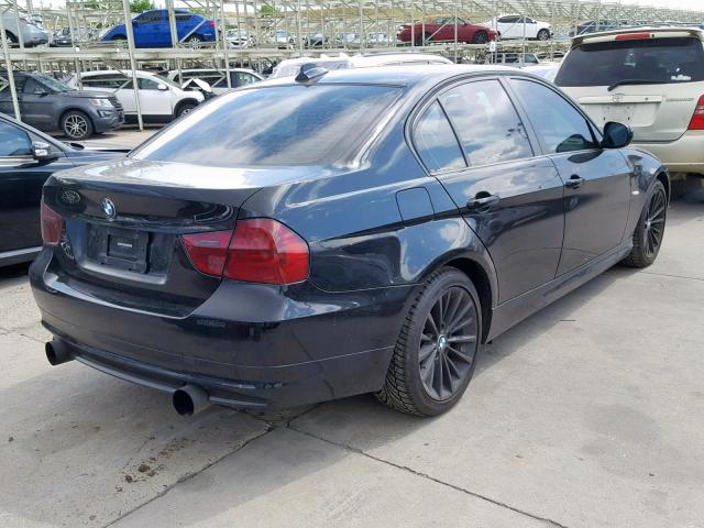 WBAPL335X9A405849 - 2009 BMW 335 XI BLACK photo 4