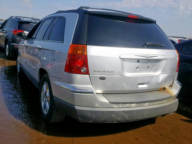 2C8GF68454R631845 - 2004 CHRYSLER PACIFICA SILVER photo 3