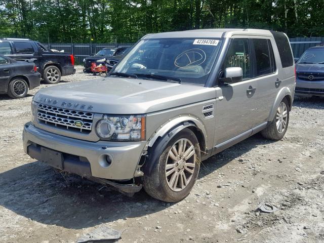 SALAM2D46AA514165 - 2010 LAND ROVER LR4 HSE PL TAN photo 2