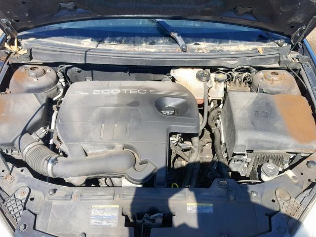 1G2ZF57B684242925 - 2008 PONTIAC G6 VALUE L BLUE photo 7