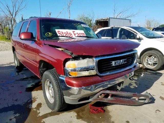 1GKEC16T51J292782 - 2001 GMC YUKON XL C BURGUNDY photo 1