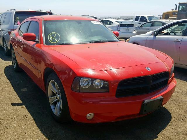 2B3CA3CV4AH307916 - 2010 DODGE CHARGER SX RED photo 1