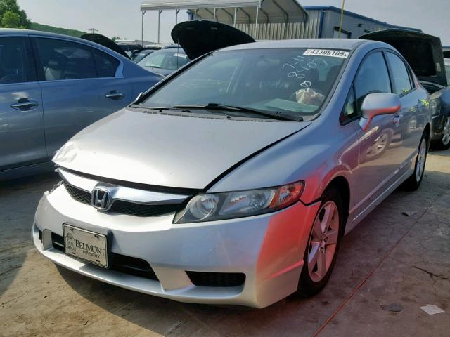 19XFA1F60AE008407 - 2010 HONDA CIVIC LX-S Gümüş foto 2