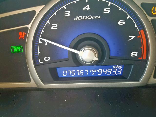 19XFA1F60AE008407 - 2010 HONDA CIVIC LX-S Gümüş foto 8