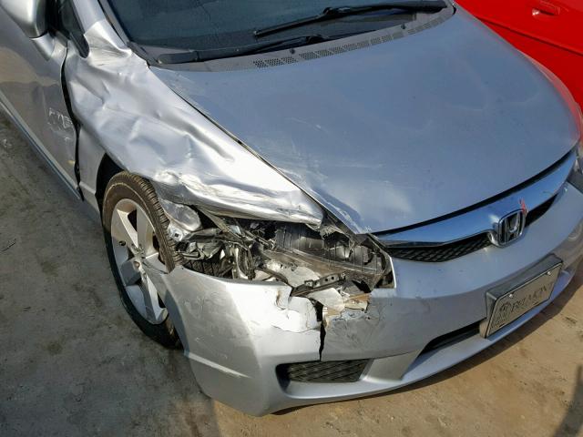 19XFA1F60AE008407 - 2010 HONDA CIVIC LX-S Gümüş foto 9