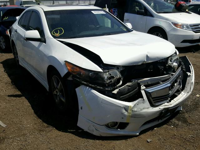 JH4CU2F89CC021795 - 2012 ACURA TSX SE WHITE photo 1