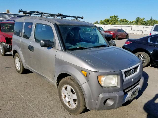 5J6YH28633L047360 - 2003 HONDA ELEMENT EX GRAY photo 1