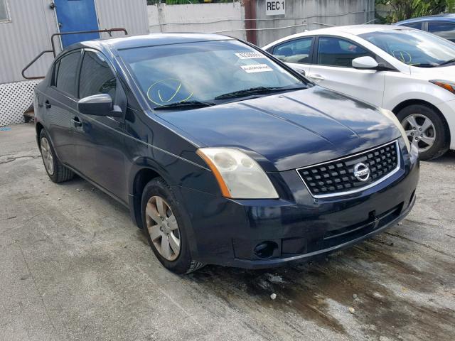 3N1AB61E98L738294 - 2008 NISSAN SENTRA 2.0 BLACK photo 1