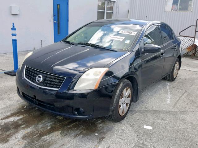 3N1AB61E98L738294 - 2008 NISSAN SENTRA 2.0 BLACK photo 2