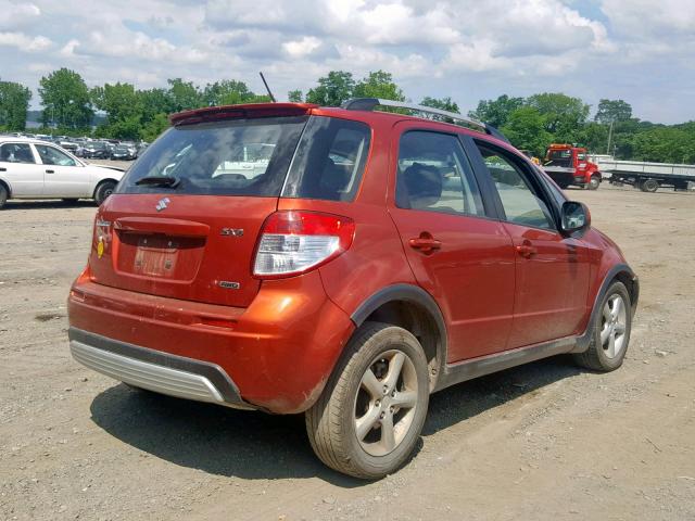 JS2YB417596200906 - 2009 SUZUKI SX4 TOURIN RED photo 4