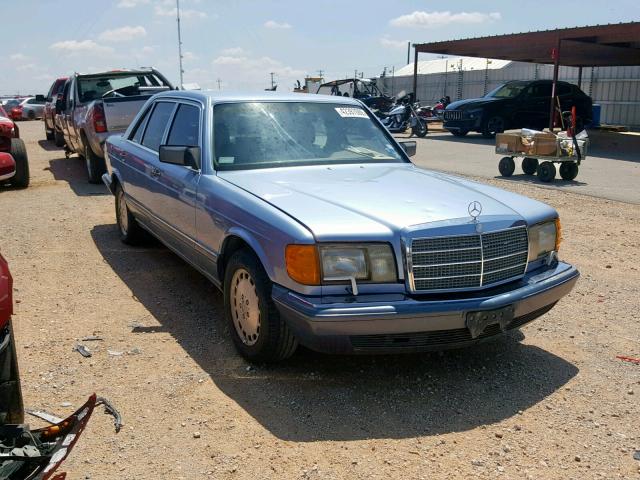 WDBCB35D6MA595133 - 1991 MERCEDES-BENZ 350 SDL BLUE photo 1