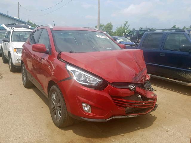 KM8JU3AG5FU043266 - 2015 HYUNDAI TUCSON LIM MAROON photo 1