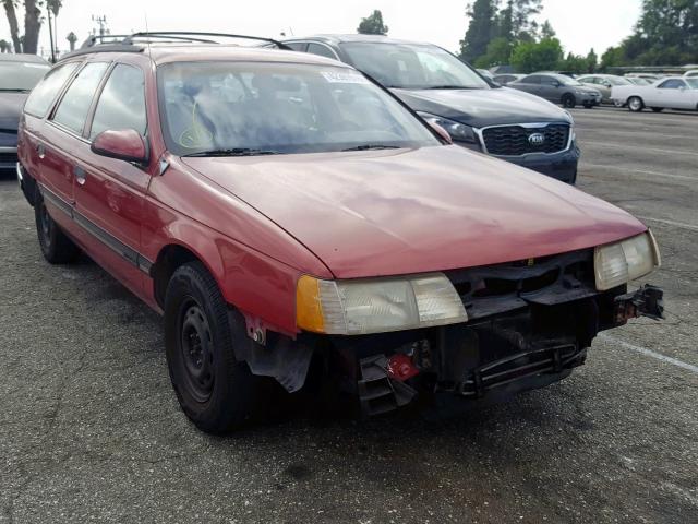 1FABP55U1KG136490 - 1989 FORD TAURUS L RED photo 1