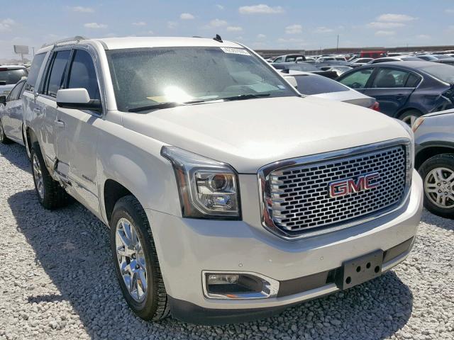 1GKS1CKJ5FR142432 - 2015 GMC YUKON DENA WHITE photo 1