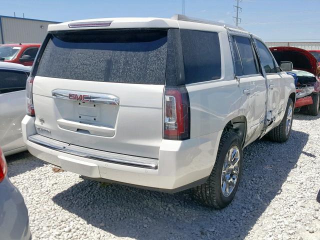 1GKS1CKJ5FR142432 - 2015 GMC YUKON DENA WHITE photo 4