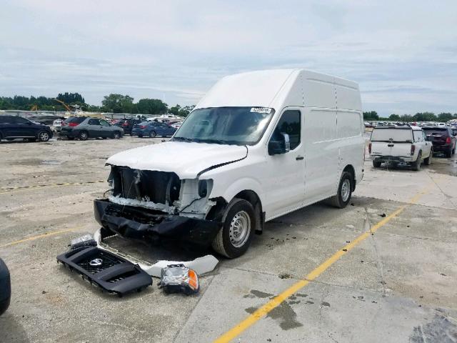 1N6AF0LX0EN109478 - 2014 NISSAN NV 2500 WHITE photo 2