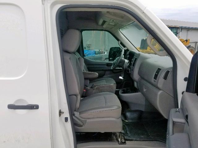 1N6AF0LX0EN109478 - 2014 NISSAN NV 2500 WHITE photo 5