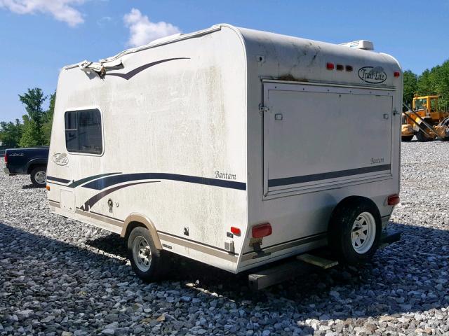 4WY200G2431023513 - 2003 TRAIL KING TRAILER WHITE photo 3