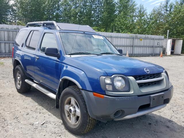 5N1ED28Y52C517677 - 2002 NISSAN XTERRA XE BLUE photo 1