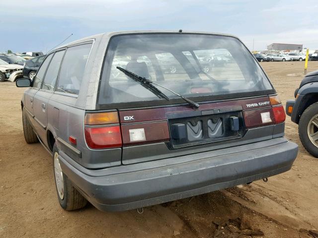 JT2SV21W4M0386140 - 1991 TOYOTA CAMRY DLX 灰色 照片 3