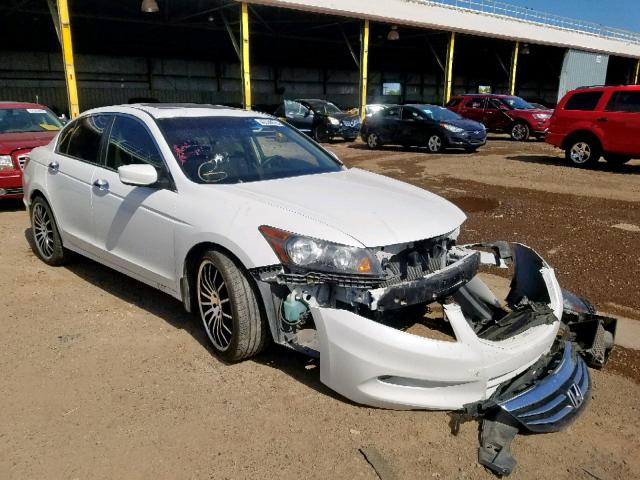 1HGCP3F81CA007644 - 2012 HONDA ACCORD EXL WHITE photo 1